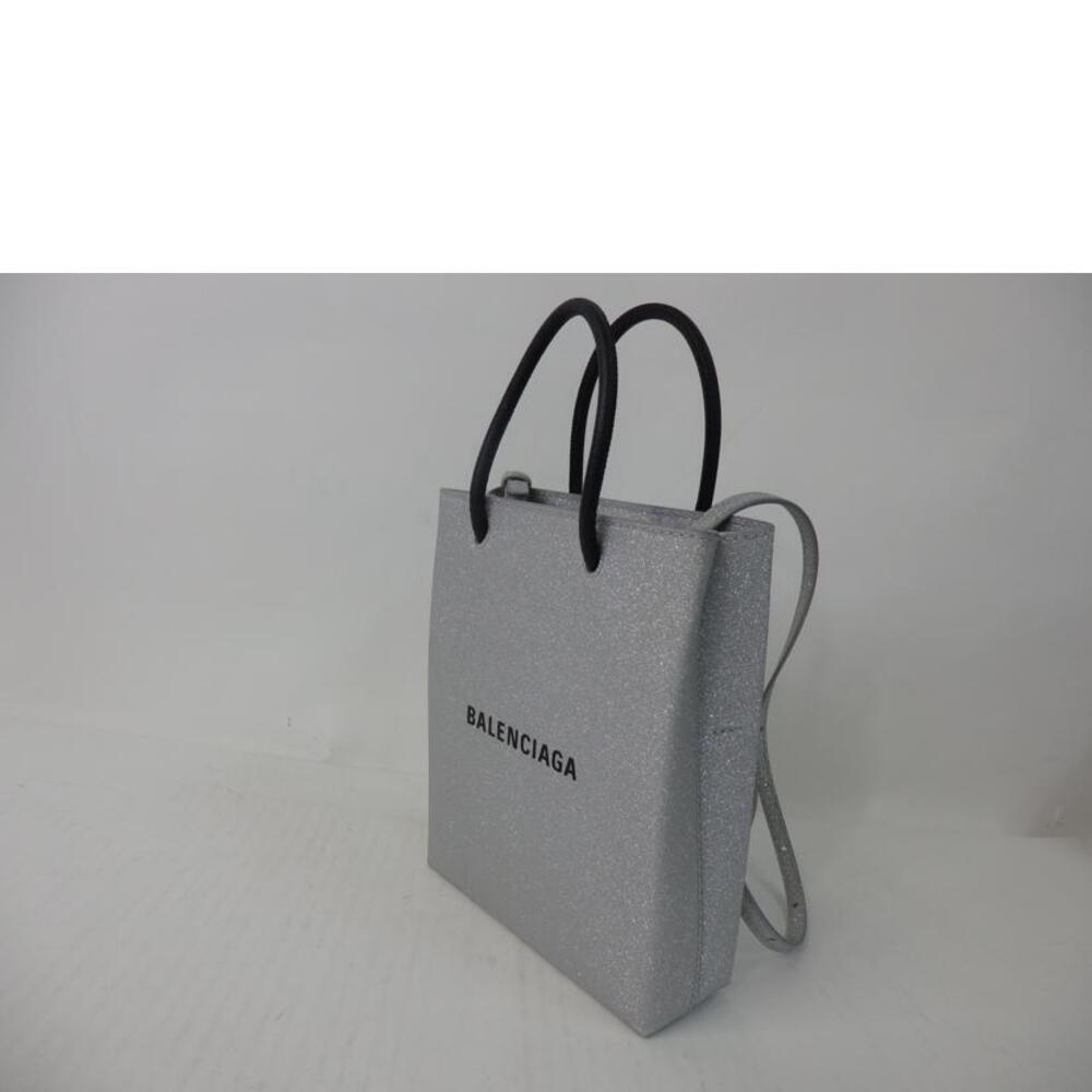 BALENCIAGA phone holder shoulder bag metallic - Picture 3 of 10